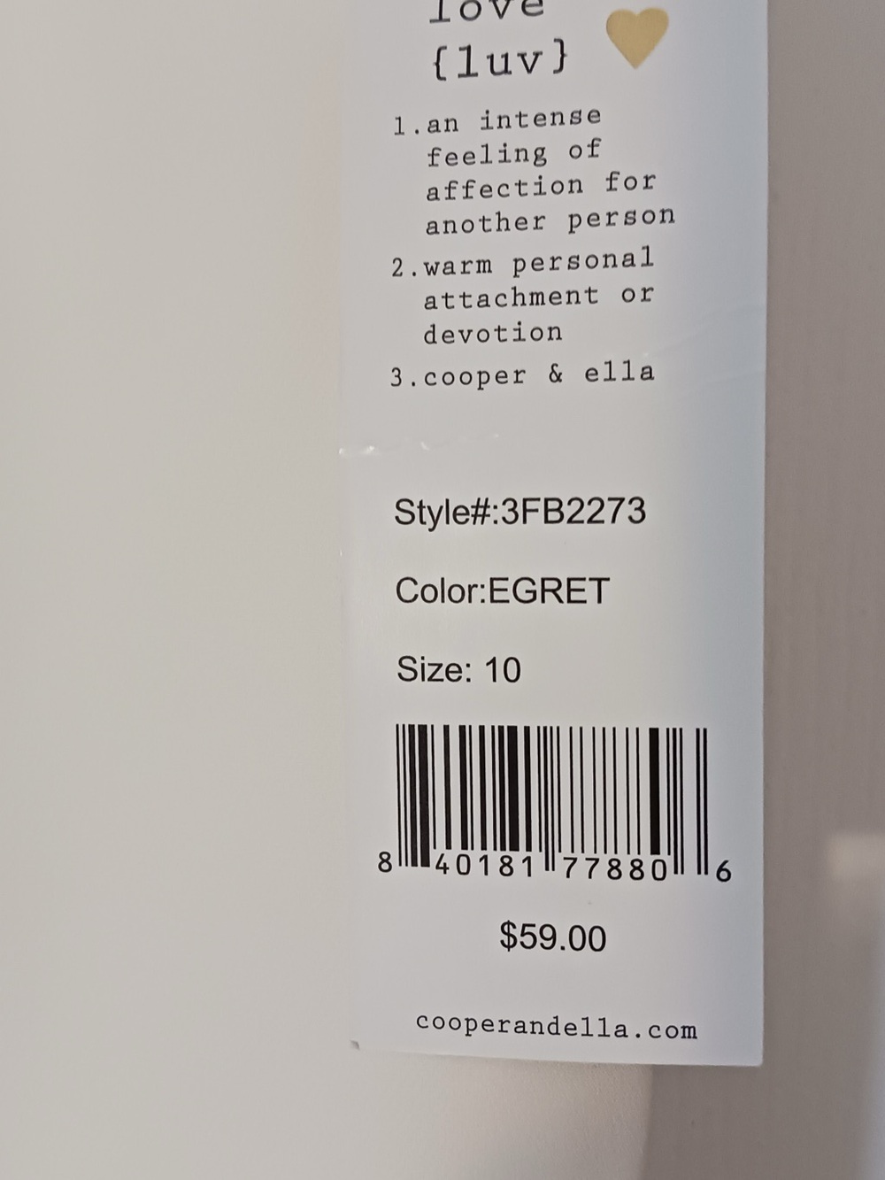 cooper & ella Cream Boot Cut Dress Pants - Picture 5 of 5